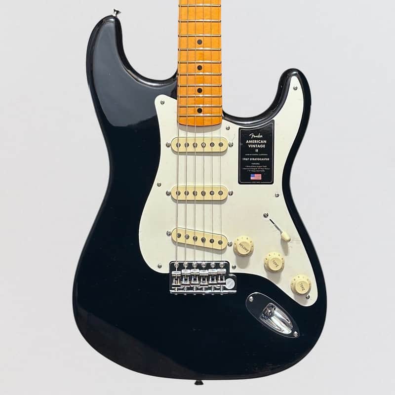 Fender American Vintage II 1957 Stratocaster Electric Guitar 2025 - Black image 1