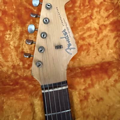 Fender Custom Shop ‘62 Stratocaster Heavy Relic HSS 2021 - Ice Blue Metallic image 6