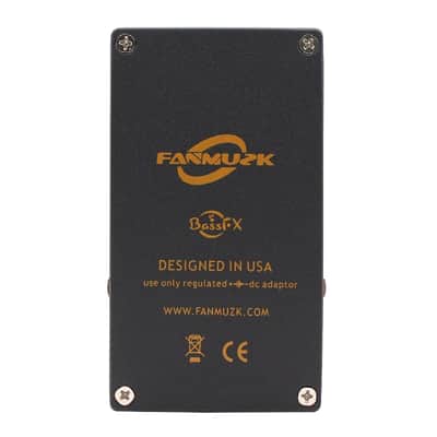 Fanmuzk Solar Finger Bass Pedal Metal Distortion with Low-pass High-pass Control image 9