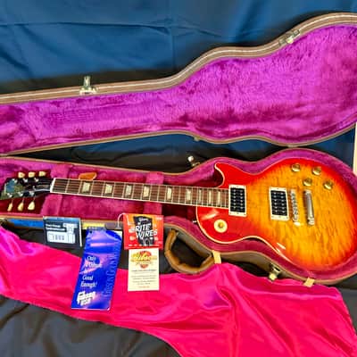 Gibson Les Paul Classic Premium Plus 1993 - 2001 Heritage Cherry Sunburst image 12