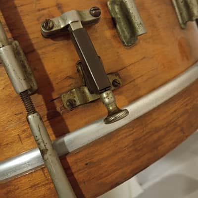 S.C. Adams The Thomas Separate Tension Snare Drum Peoria IL 1912 image 13