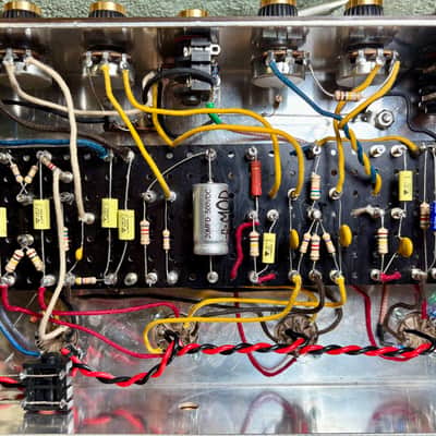 Hand Wired 18 Watt Marshall Clone with TMB Tone Stack Heyboer Iron image 14