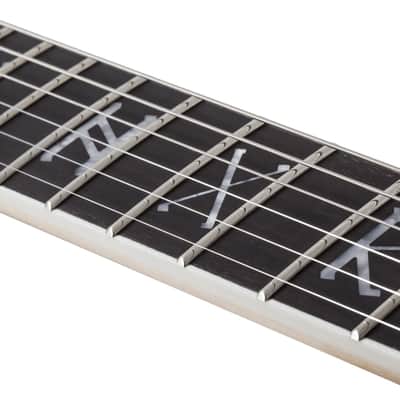 Schecter Warhammer NT Electric Guitar. Norse Dragon Bullseye metallic green image 11