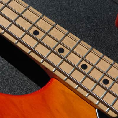 Ernie Ball Music Man Sterling 4 HS 2006 Trans Orange Burst image 5