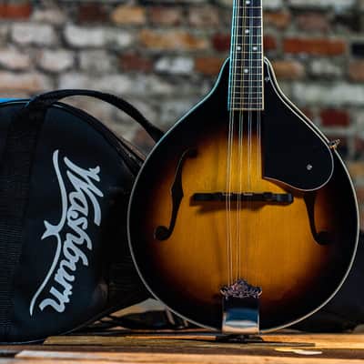 Washburn M1 Pack | Americana Series A-Style Mandolin Pack. Sunburst. New with Full Warranty! image 10