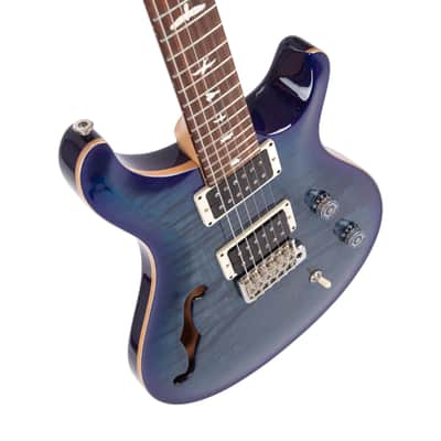 2023 PRS CE24 Semi-Hollow Electric Guitar, Custom Color, Blue Matteo Burst, 034XXXX image 10