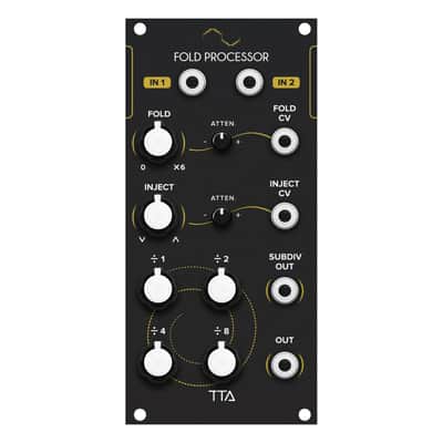 TipTop Audio Fold Eurorack Wavefolder Module (Black) image 1