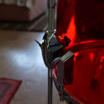 1979 Sonor Acryl Champion 16x16 Floor Tom Red image 4