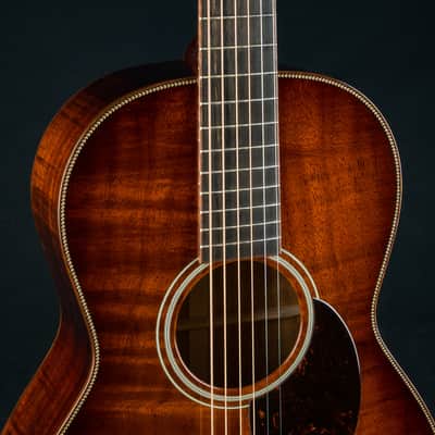 Santa Cruz 00 All Figured Koa Sunburst Custom Used (2023) image 7