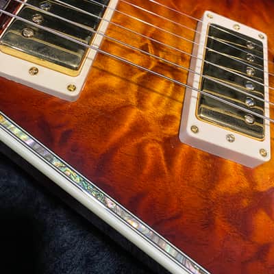 Video! 1981 Gibson Flying V "Conversion" Quilt Top w/ Matching Headstock image 23