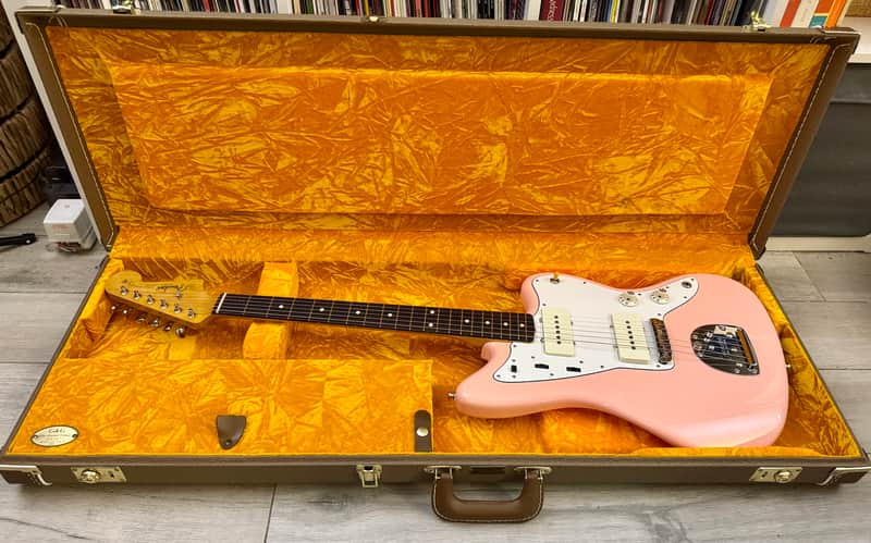 Fender Custom Vintera II 50s Jazzmaster Shell Pink Rosewood MAJOR American UPGRADES G&G Rolled Edges USA Bone Nut image 1