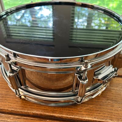Vintage ROGERS 5"X14" Dyna-Sonic Snare Drum 1969-75 COB (Chrome over Brass) Fullerton image 6