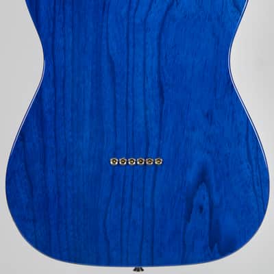 Fender Custom Shop American Custom Telecaster NOS, Roasted 3A Flame Maple Neck - Sapphire Blue Transparent 2026 w/OHSC image 2