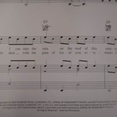 Collection of 4 Rascal Flatts Sheet Music 2004-2006 image 7