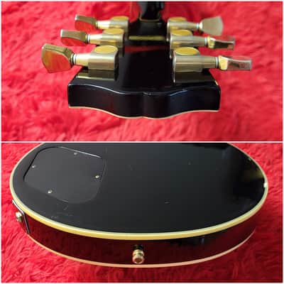 1990 Burny RLC-65 '60 Les Paul Custom Black Beauty - Revival Series - Original VH-1 Humbuckers - Made In Japan MIJ image 18
