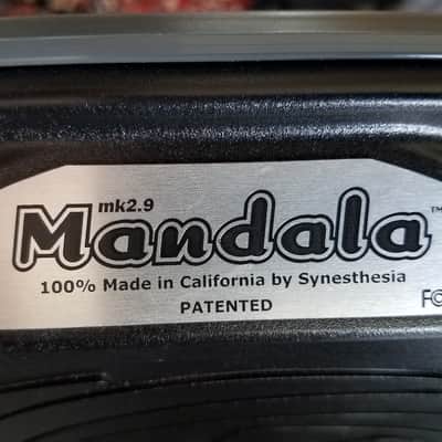 Synesthesia Mandala mk2.9 2014 Black Snare Drum image 2