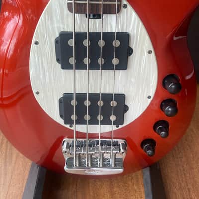 2003 Ernie Ball Music Man Bongo 4 HH - Lava Pearl image 24