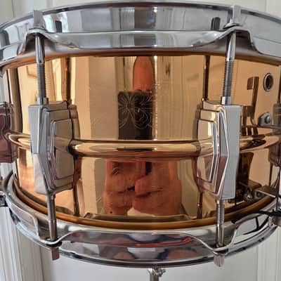 RARE ! Ludwig Bronze 75th Anniversary/ Detailed Video attached - Bronze image 13