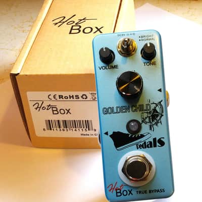 Hot Box Pedals Golden Child Attitude Series PLEXI Amp Sim Distortion Guitar Effect Pedal True Bypass image 5