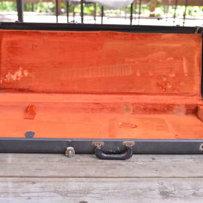 1972 Vintage Fender Stratocaster Telecaster HardShell CASE for Repair 1973 1974 1975 1976 1970s Strat Tolex image 9