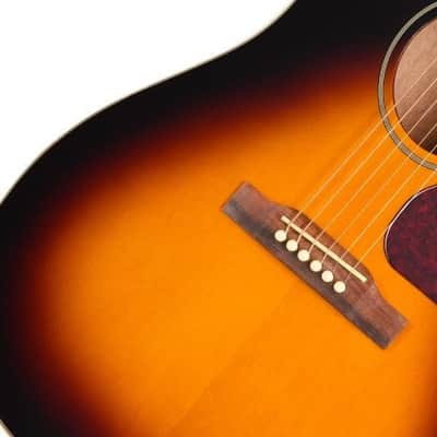 Epiphone J?45 Studio EC Vintage Sunburst Acoustic?Electric Guitar image 8