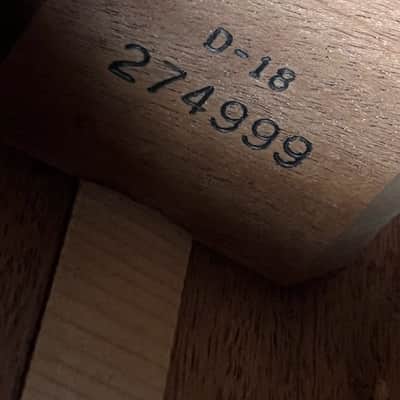 Martin D-18 1971 image 11