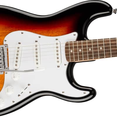 Fender Squier Affinity Stratocaster Laurel Fingerboard 3-Color Sunburst image 4