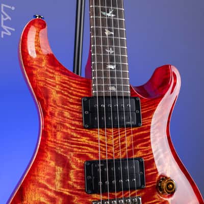 PRS Custom 24 Mango Top Limited Edition Blood Orange image 4