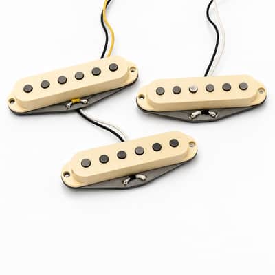 Fender Vintera ‘60s Stratocaster Pickup Set 2020s - Aged White image 1