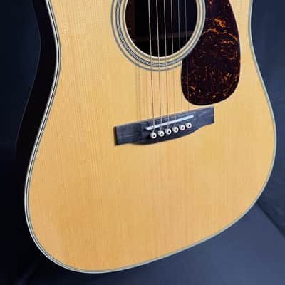Martin D-28 (2025) Dreadnought Acoustic Guitar Gloss Natural Finish w/ Case image 3
