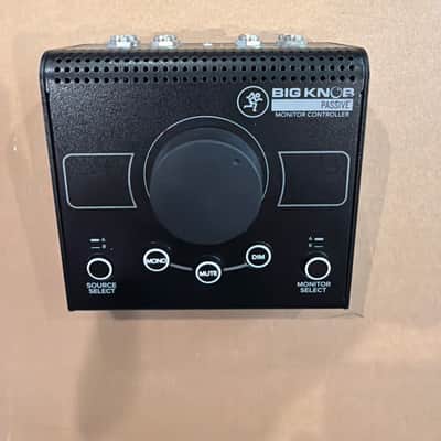 Mackie Big Knob Passive Monitor Controller 2017 - Present - Black image 1
