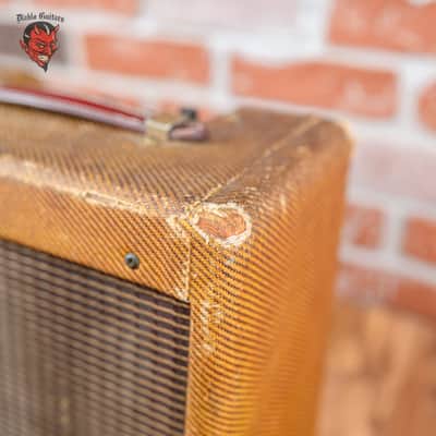 Fender Champ 5F1 Narrow Panel 5-Watt 1x8" Guitar Combo 1963/1964 - Tweed image 15