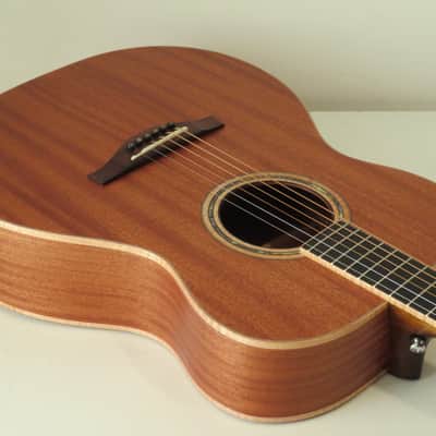 2022 LSY Guitars Den OM all Mahogany Acoustic Guitar – Stunning image 8