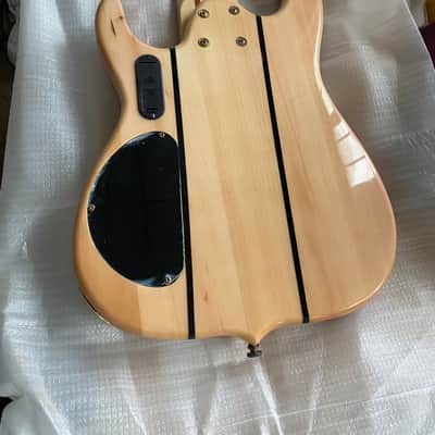 Custom 6 String Electric Bass Guitar Body, Neck Through Body, Rosewood Fingerboard image 6