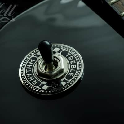 100% Brass "Diamante" Toggle Switch Washer ( Poker Chip ). Fits most LP, SG Guitars etc.. image 3