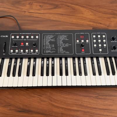Sequential Circuits Six-Trak 49-Key 6-Voice Polyphonic Synthesizer w/ Tauntek Mod