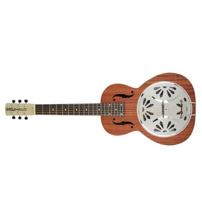 Gretsch G9210 Boxcar Square-Neck, Mahogany Body Resonator Guitar (Natural) image 4
