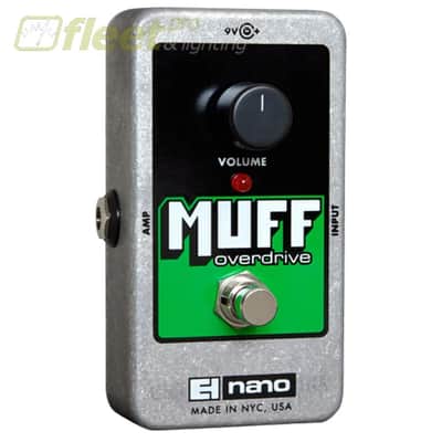 Electro-Harmonix Nano Muff Overdrive 2008 - 2023 - Green / Black / Gray image 2