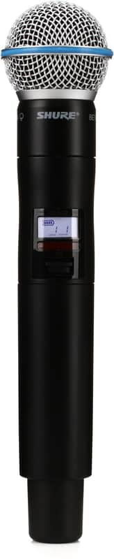 Shure QLXD2/BETA58A Wireless Handheld Microphone Transmitter - G50 Band image 1