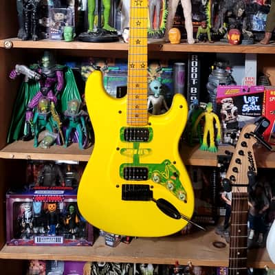 Butter Custom stratocaster style Guitar 2026 - Yellow image 1
