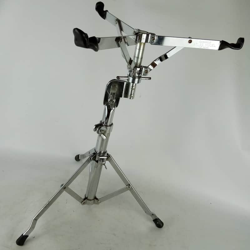 Ludwig#1364"Atlas" Snare Drum Stand Chrome Single-Braced Legs Vintage70s Chicago image 1