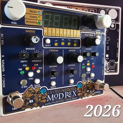 Electro-Harmonix Mod Rex Polyrhythmic Modulator | Reverb