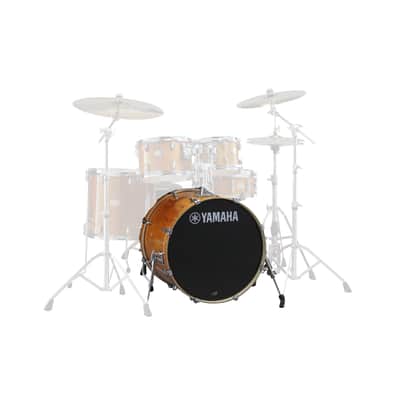 Yamaha Stage Custom Birch 18x15 Bass Drum, Honey Amber image 2