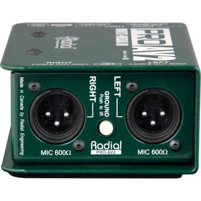 Radial Pro AV2 Stereo Multi-Media Direct Output Box image 6