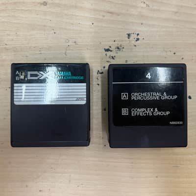 Yamaha DX Data Cartridge Voice Rom 4 for DX7 1980s *AS-IS*