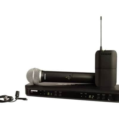 Shure BLX1288/CVL Dual Channel Combo Wireless System (J11 Band) image 1