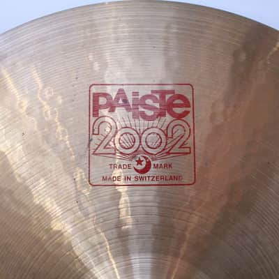 PAISTE 2002 22-inch Ride (08/05) image 4