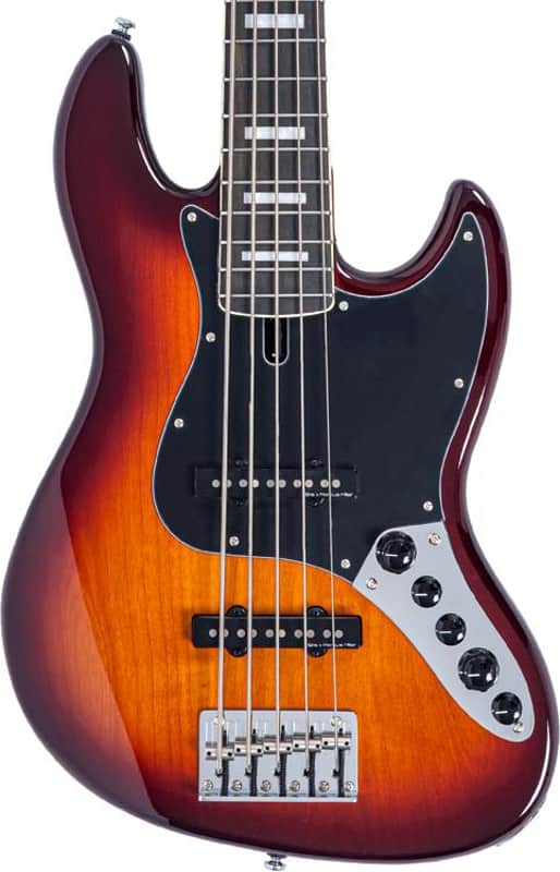 Sire Marcus Miller V7 New Gen 5-string Electric Bass Guitar - Tobacco Sunburst  Ebony Fingerboard image 1