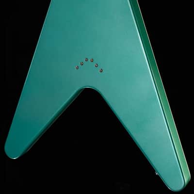 Gibson Custom Shop Willcutt Exclusive Flying V Custom Inverness Green Gloss (243) image 2