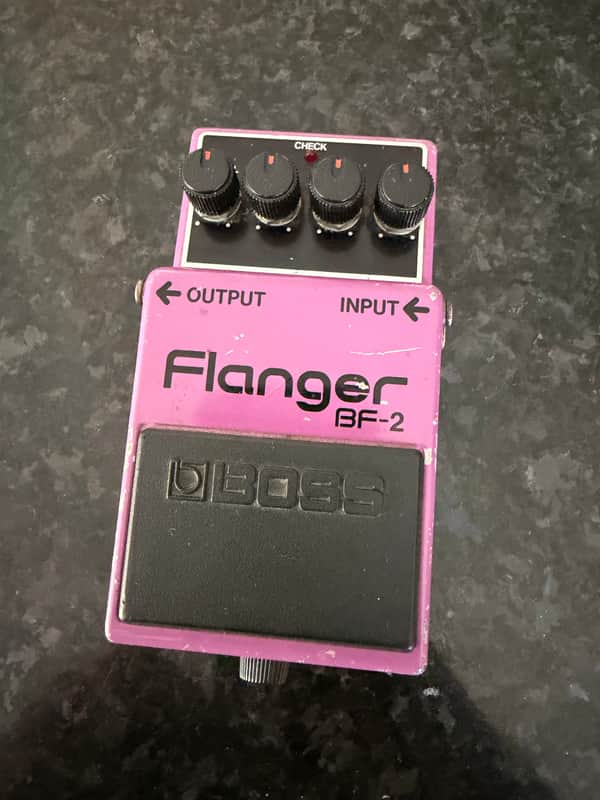 Boss BF-2 Flanger 1984-1990 (Green Label) Made In Japan | Reverb UK